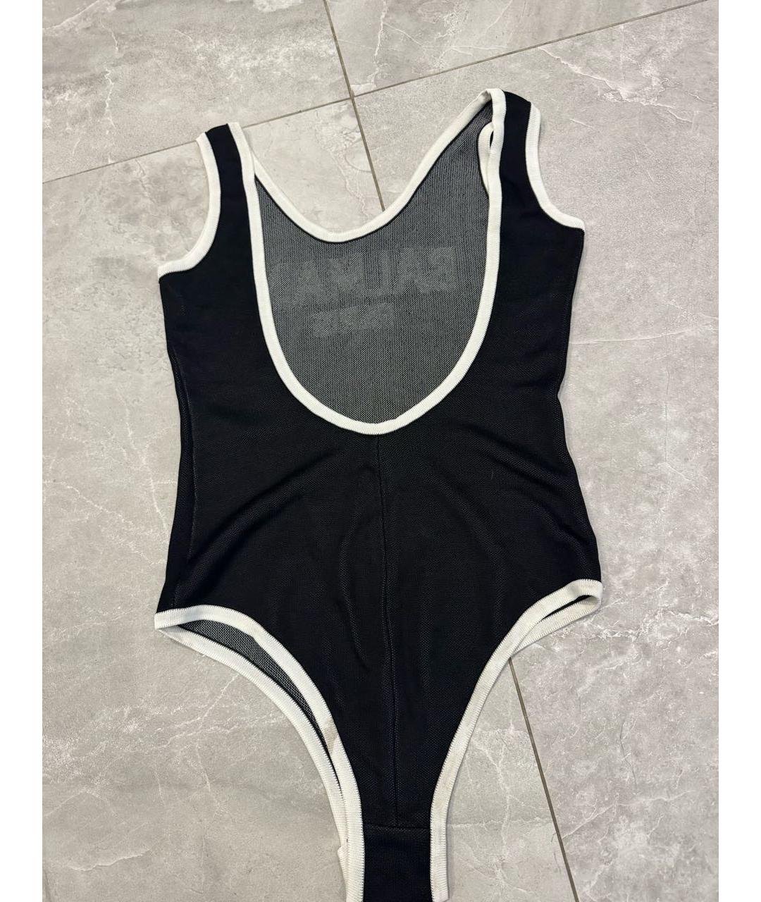 BALMAIN Черная майка, фото 2