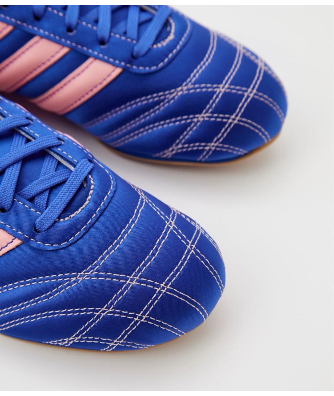 ADIDAS Темно-синие кроссовки из искусственной кожи, фото 3