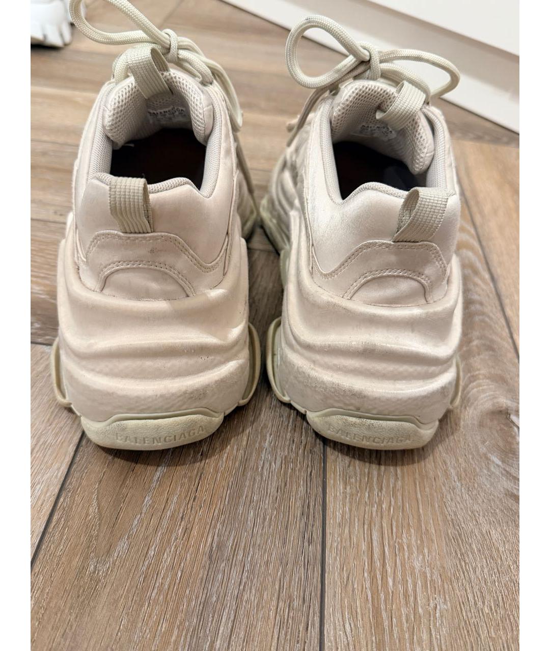 BALENCIAGA Бежевые кроссовки, фото 3