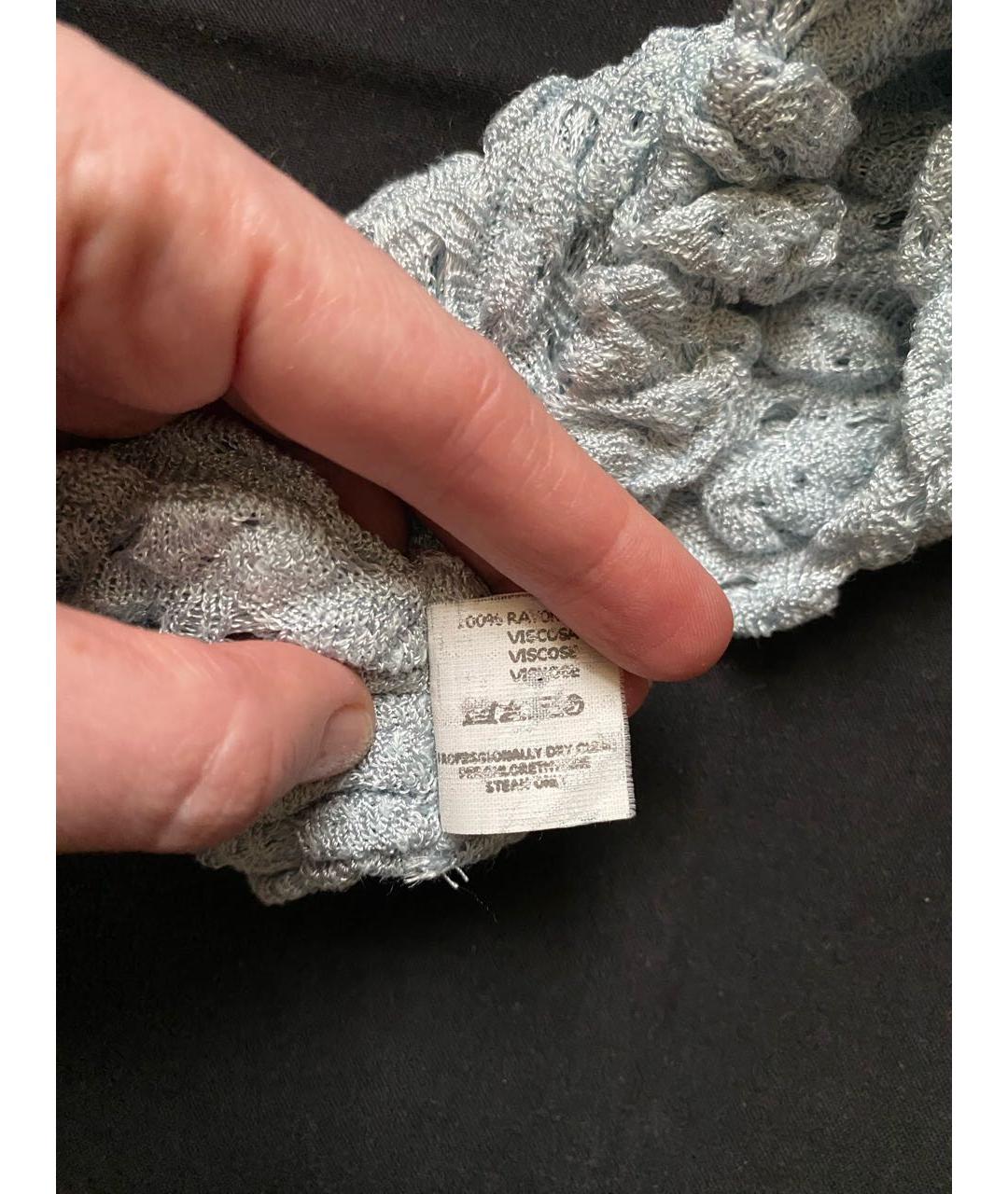 MISSONI Голубая повязка на голову, фото 6