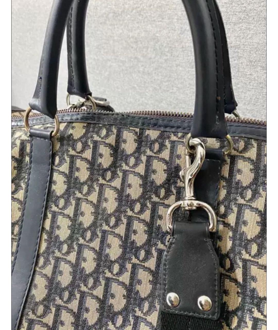 CHRISTIAN DIOR Жаккардовая дорожная/спортивная сумка, фото 8