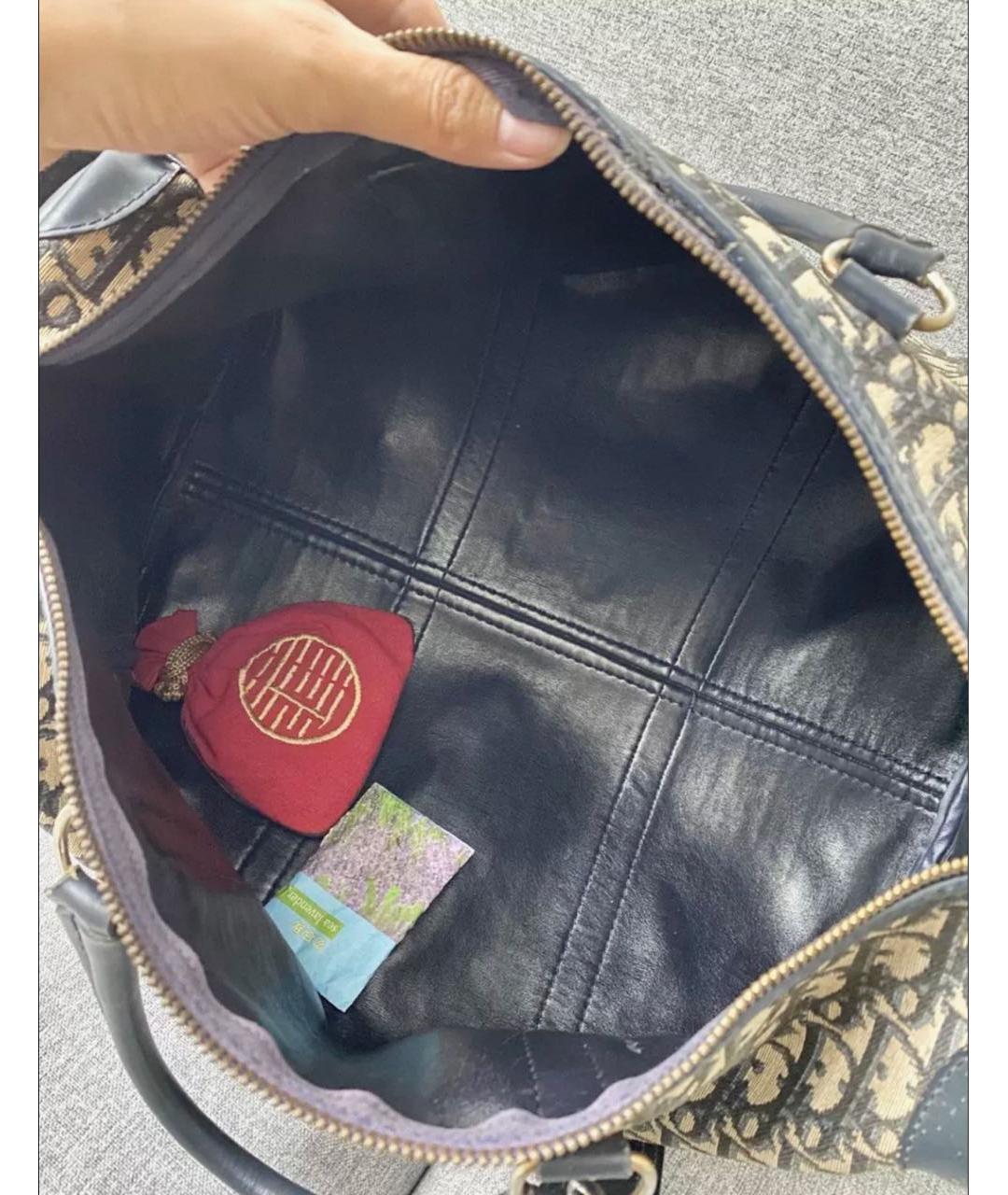 CHRISTIAN DIOR Жаккардовая дорожная/спортивная сумка, фото 6