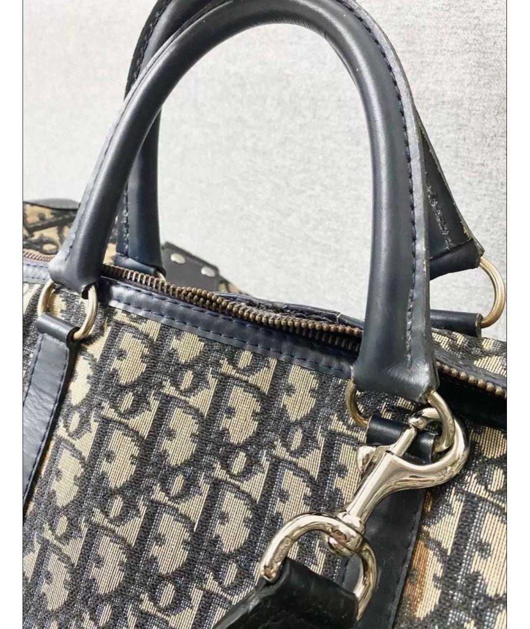 CHRISTIAN DIOR Жаккардовая дорожная/спортивная сумка, фото 7