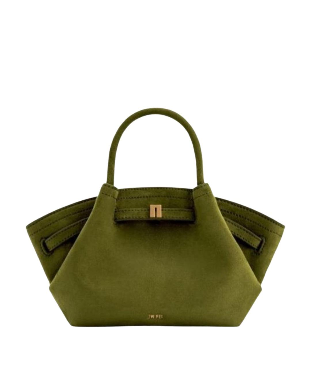 JW PEI Хаки замшевая сумка тоут, фото 1