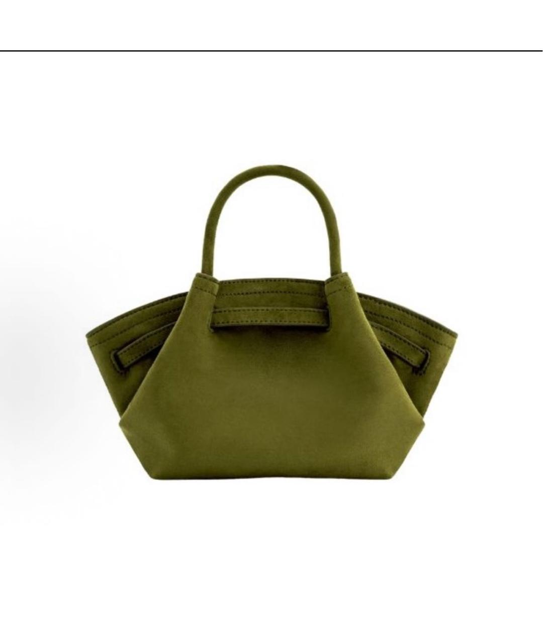 JW PEI Хаки замшевая сумка тоут, фото 3