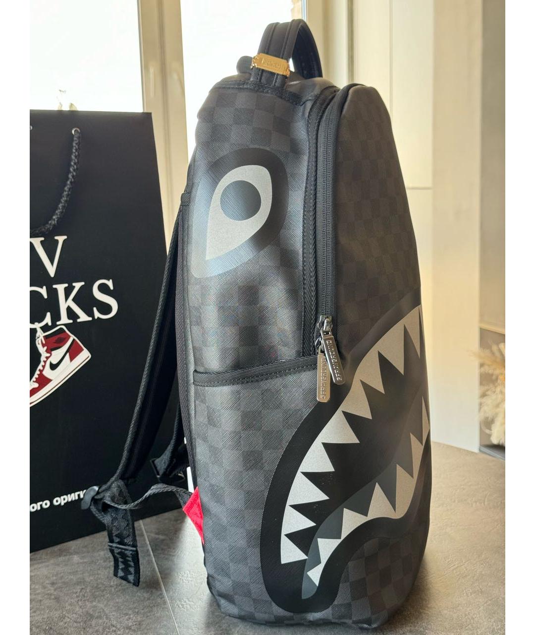 SPRAYGROUND Черный рюкзак, фото 8