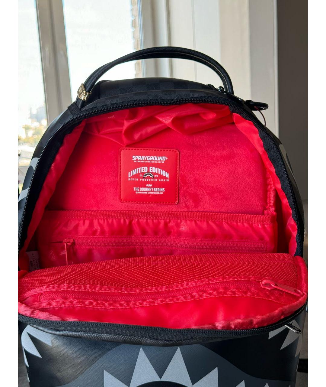 SPRAYGROUND Черный рюкзак, фото 3