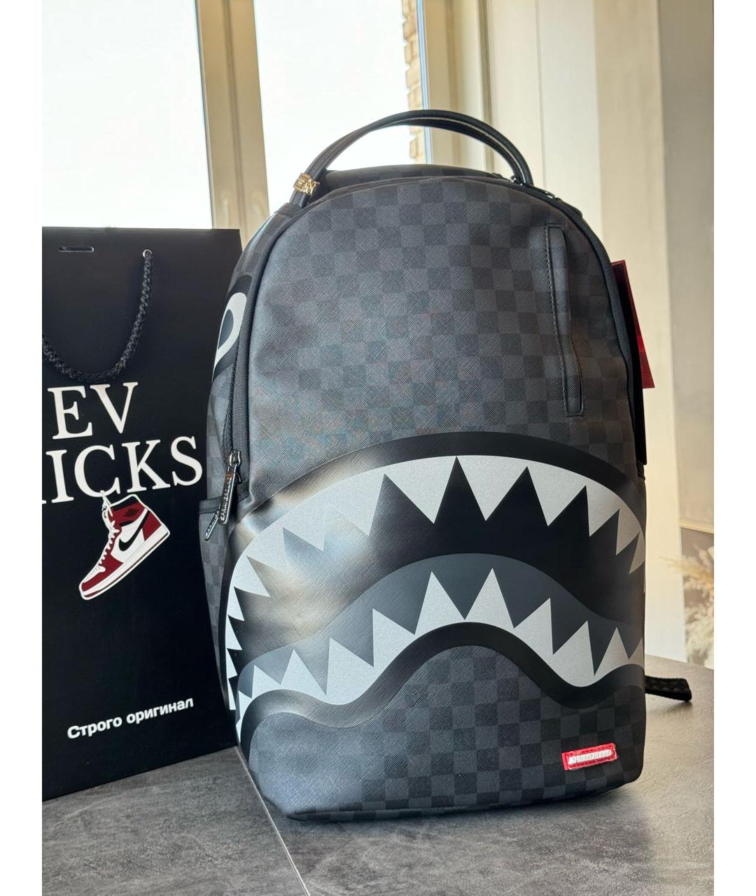 SPRAYGROUND Черный рюкзак, фото 2