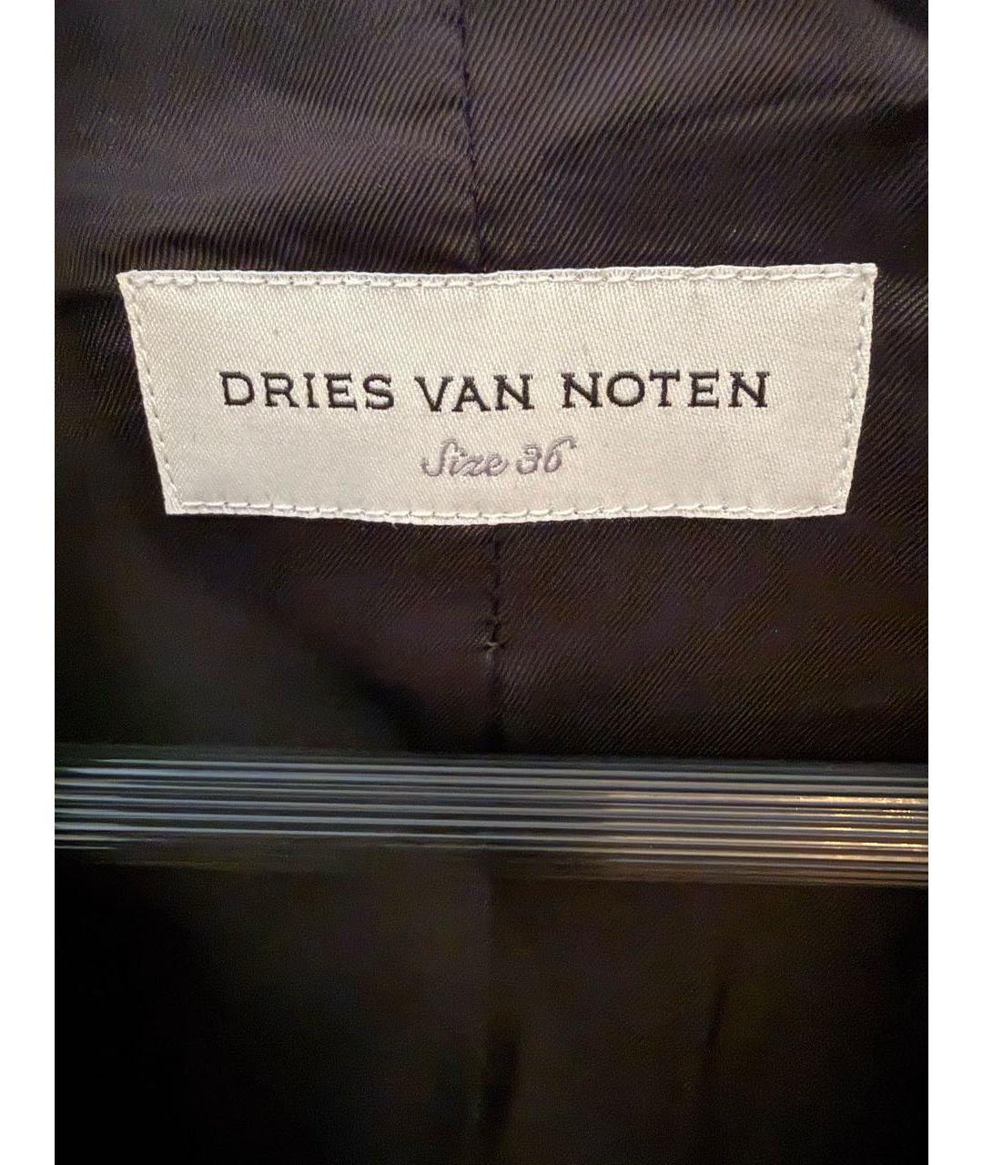 DRIES VAN NOTEN Зеленый шерстяной жакет/пиджак, фото 3