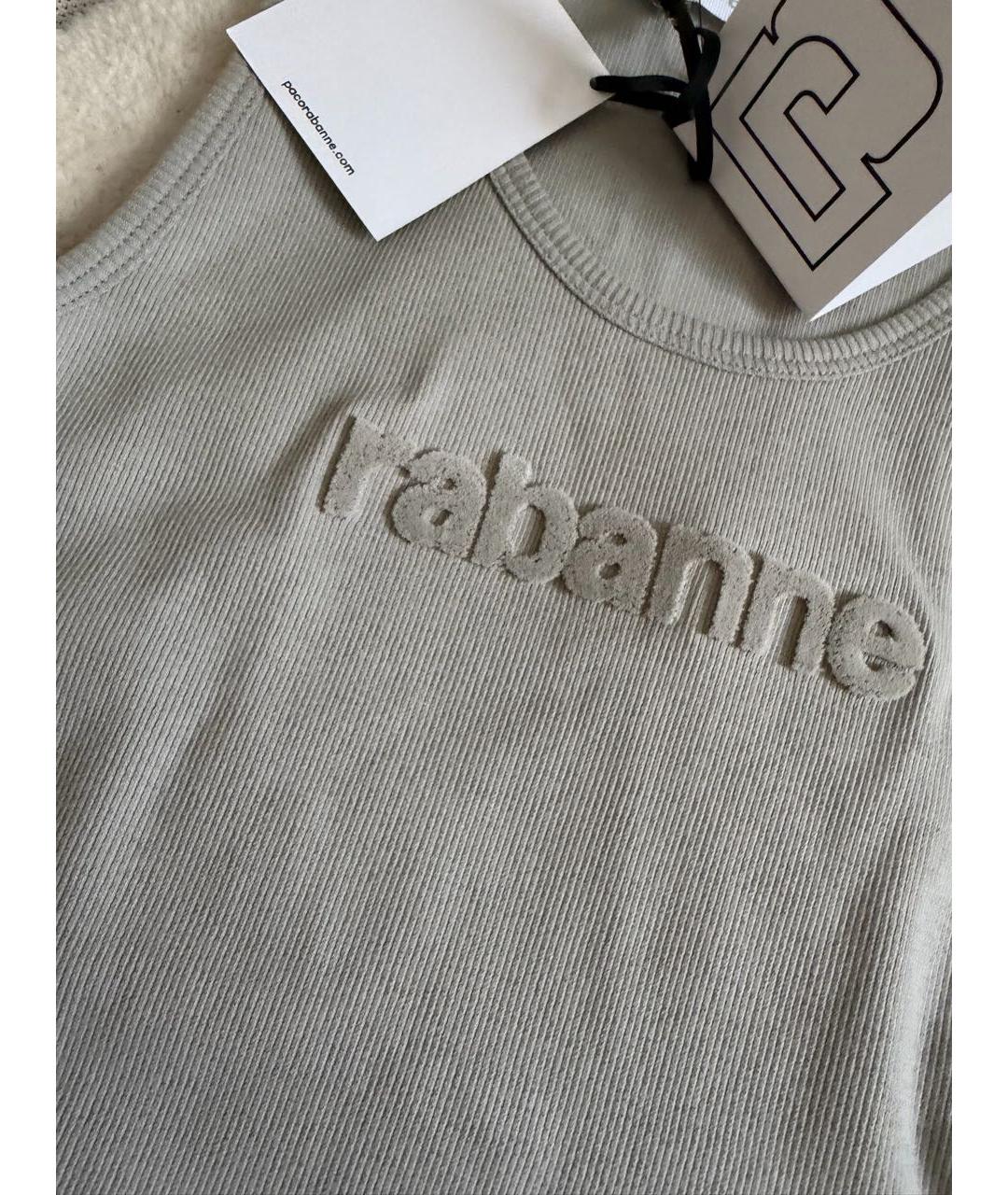 PACO RABANNE Хаки майка, фото 6