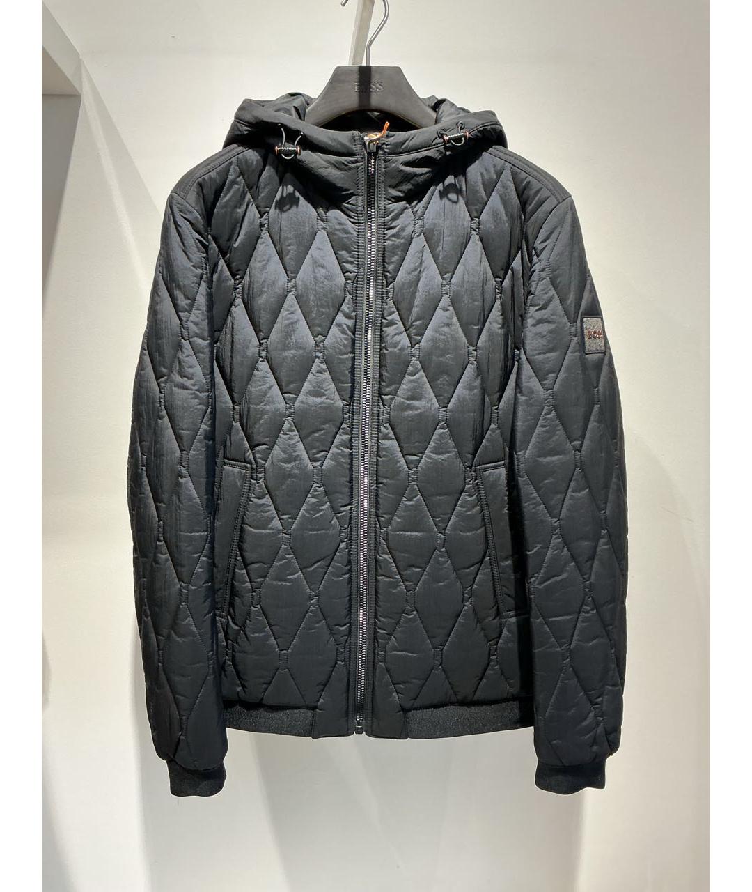 HUGO BOSS Черная полиамидовая куртка, фото 4