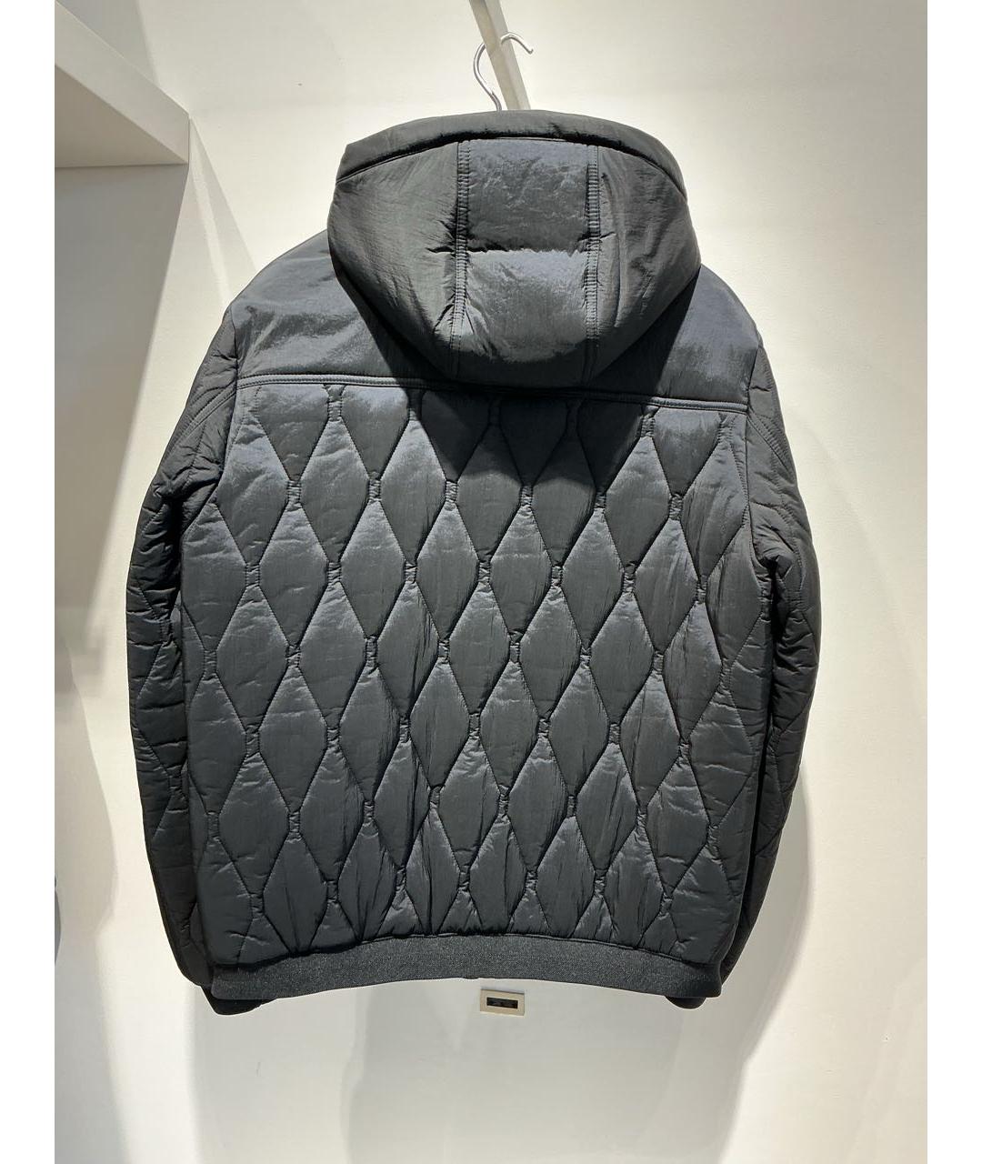 HUGO BOSS Черная полиамидовая куртка, фото 3