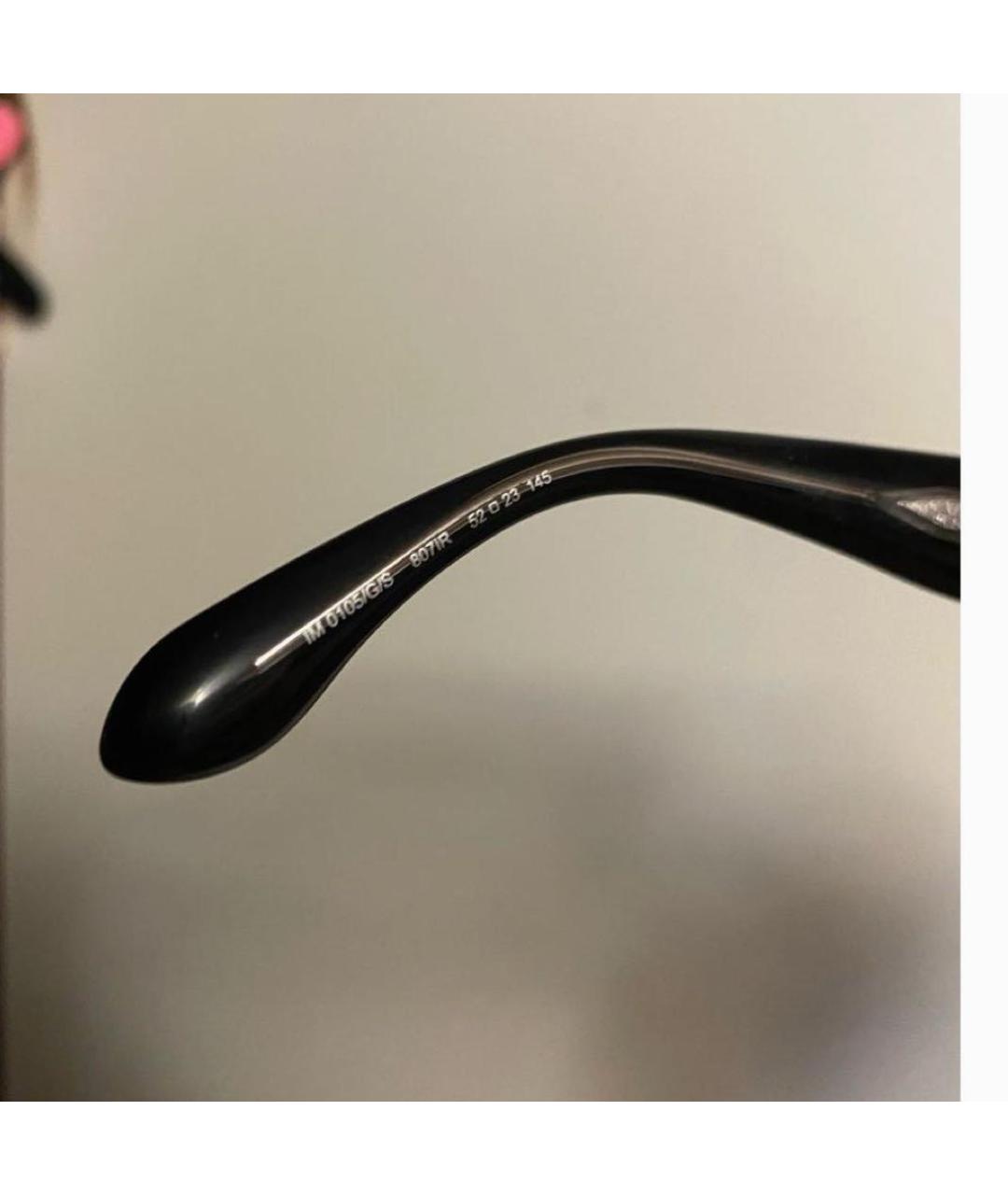 ISABEL MARANT Черные пластиковые солнцезащитные очки, фото 6