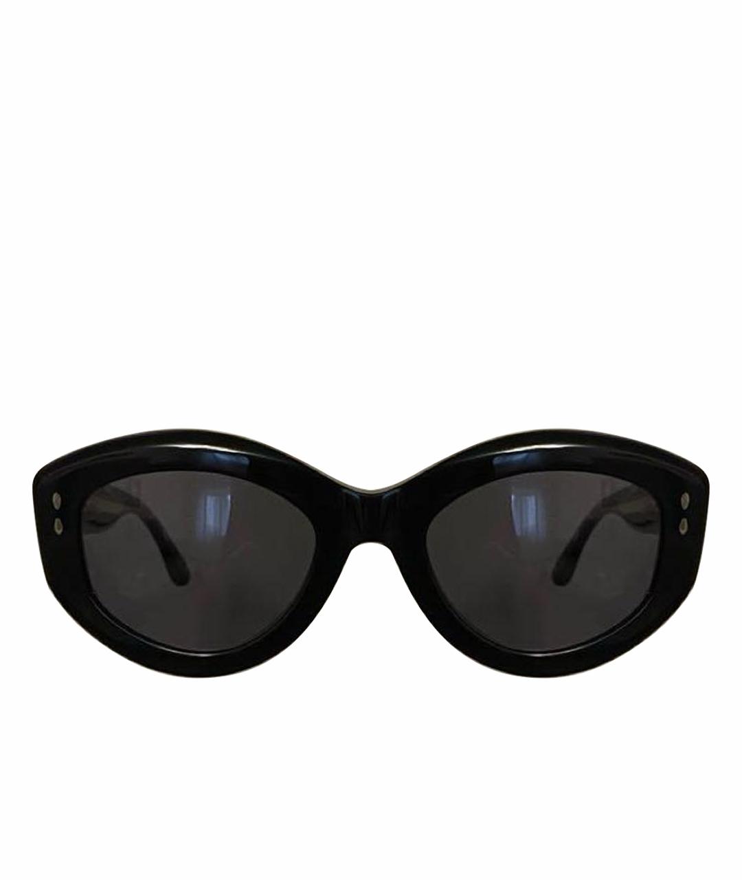 ISABEL MARANT Черные пластиковые солнцезащитные очки, фото 1