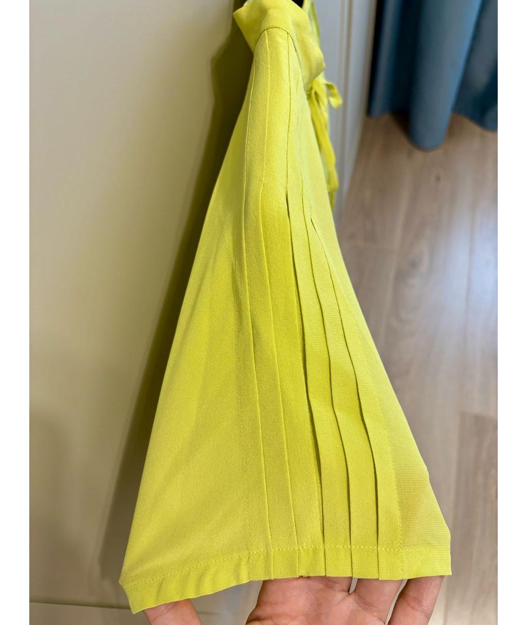 ETRO Зеленая шелковая блузы, фото 4