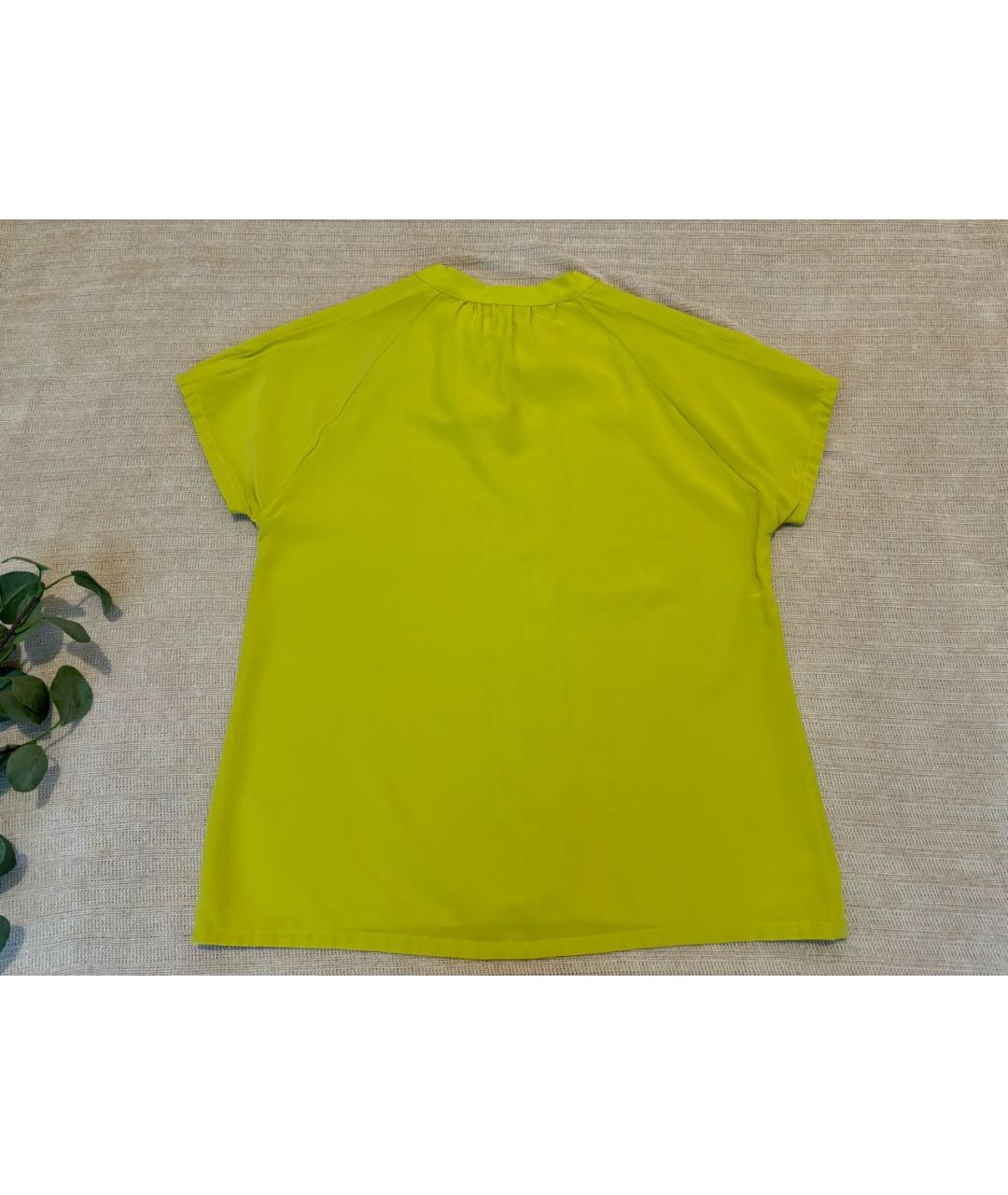 ETRO Зеленая шелковая блузы, фото 2