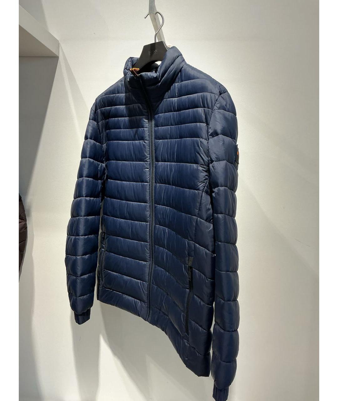 HUGO BOSS Темно-синяя полиамидовая куртка, фото 2