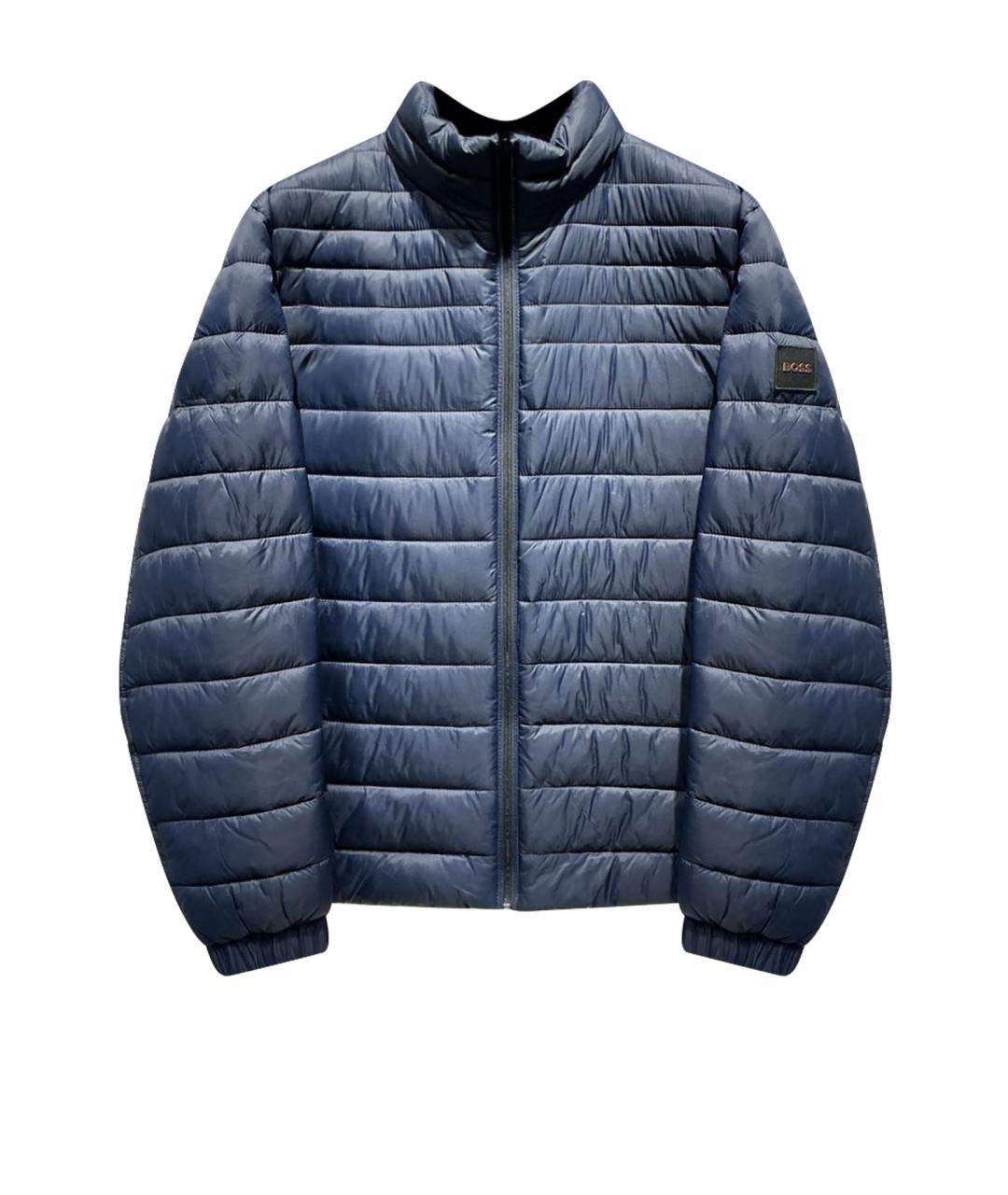 HUGO BOSS Темно-синяя полиамидовая куртка, фото 1