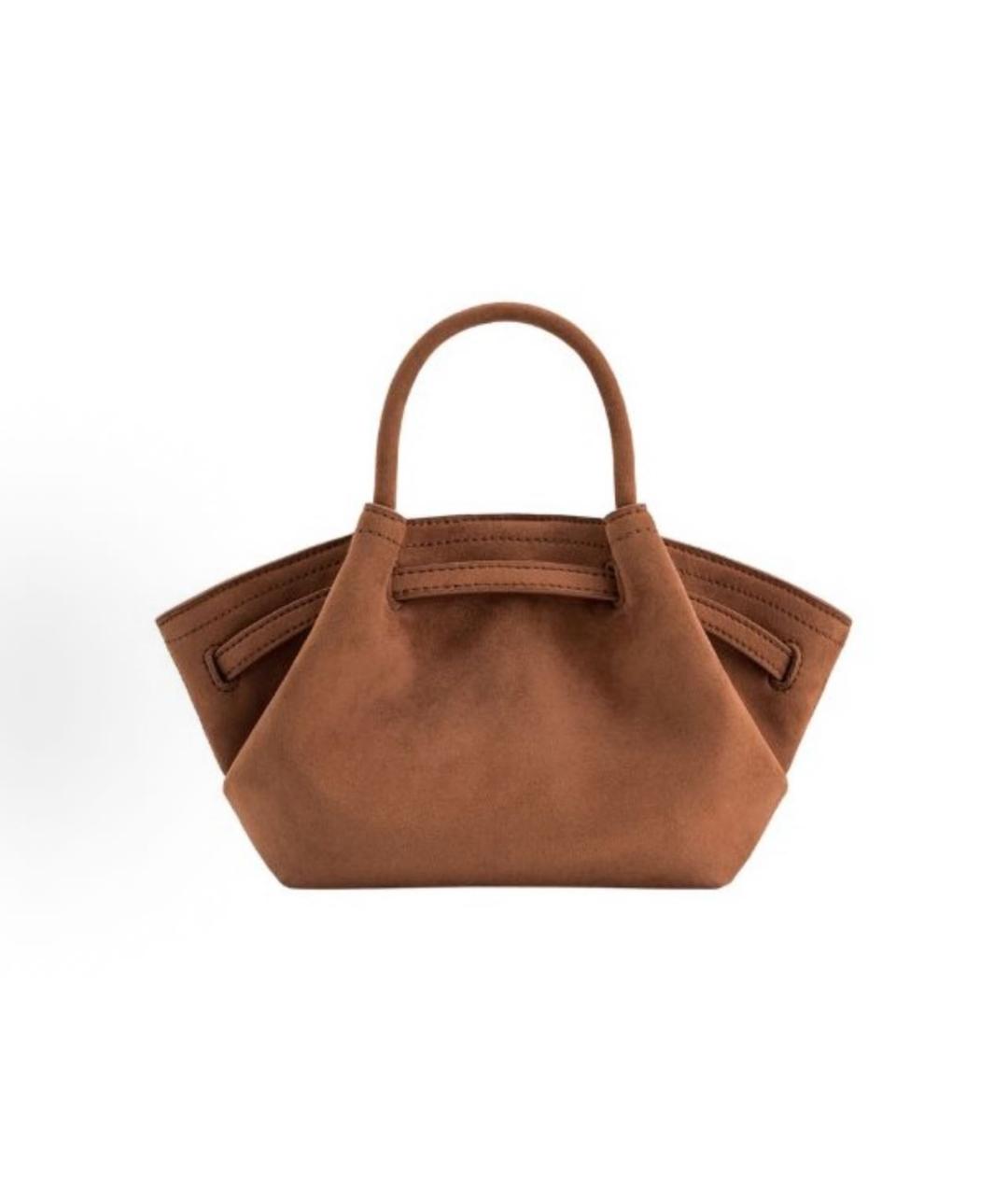 JW PEI Коричневая замшевая сумка тоут, фото 2