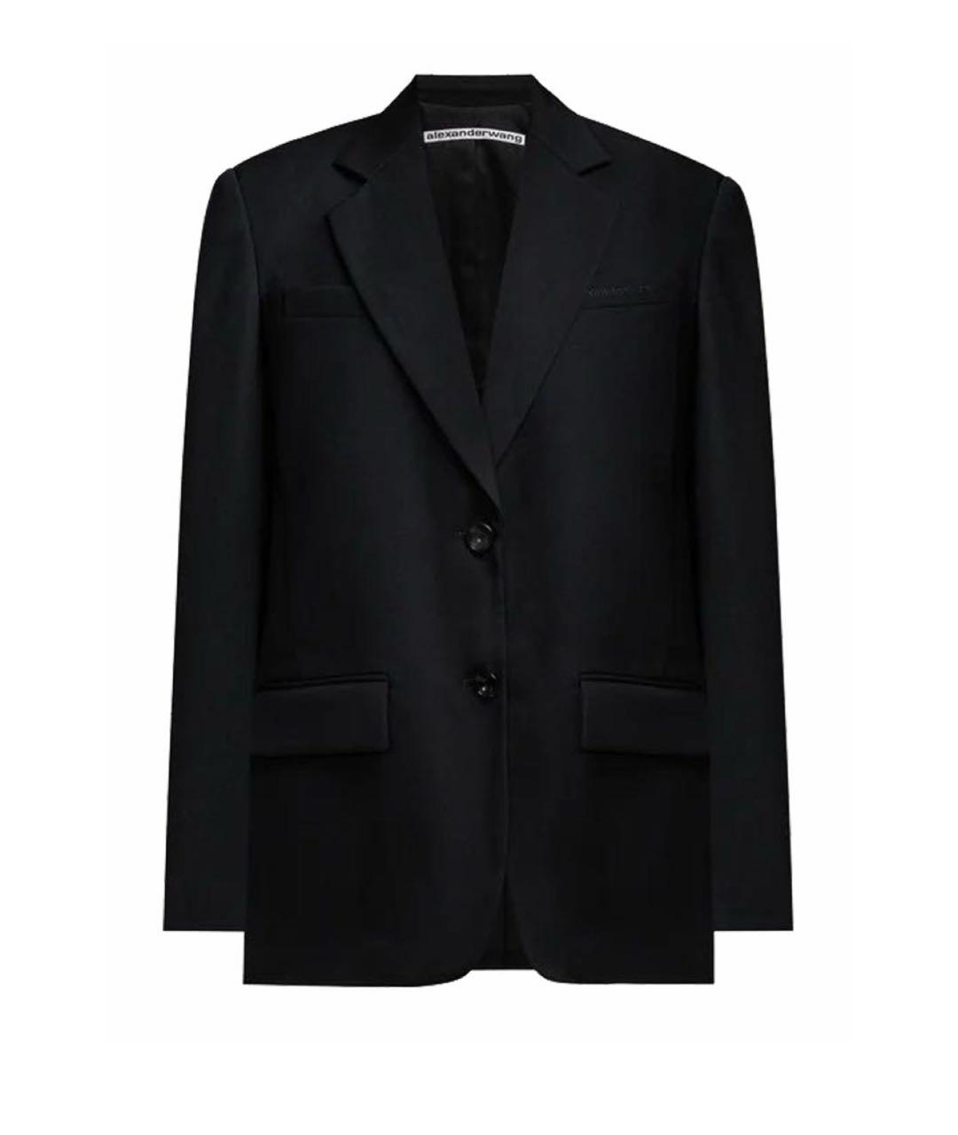 ALEXANDER WANG Черный полиэстеровый жакет/пиджак, фото 1