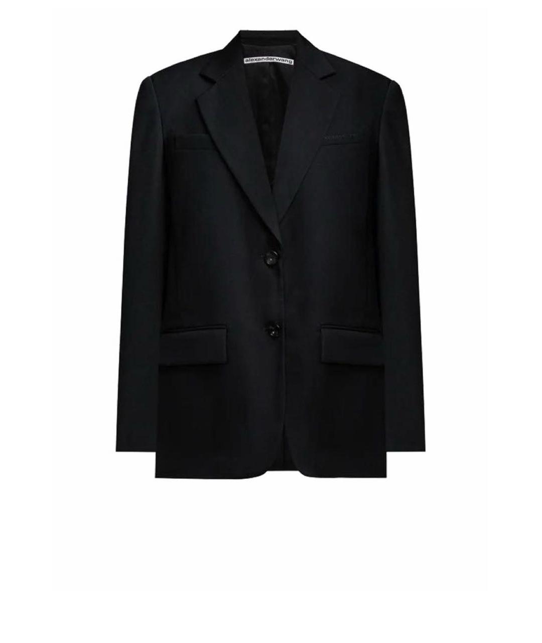 ALEXANDER WANG Черный полиэстеровый жакет/пиджак, фото 2