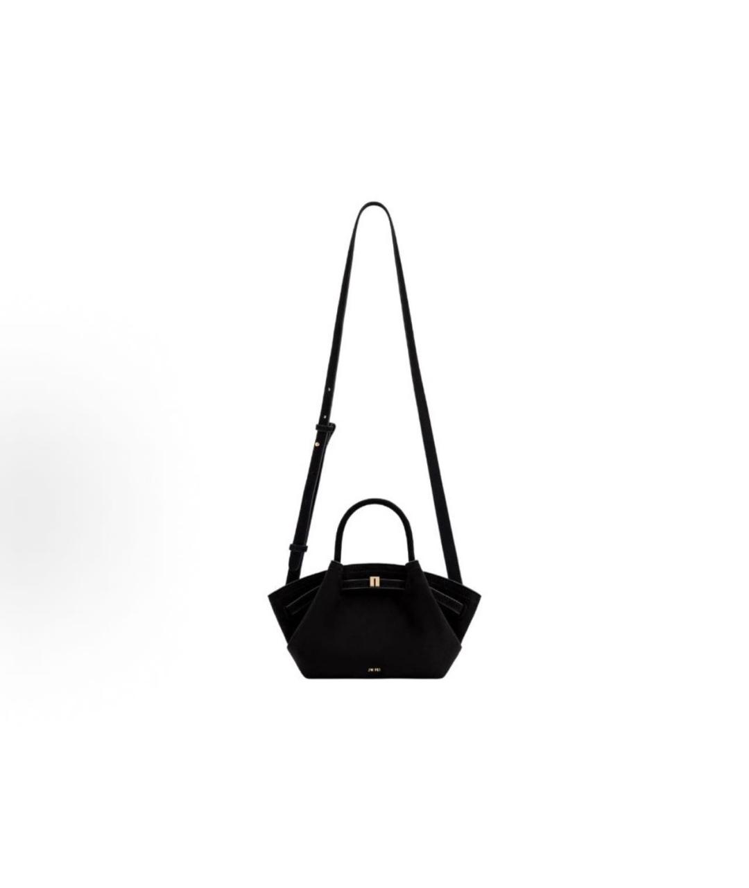 JW PEI Черная замшевая сумка тоут, фото 4