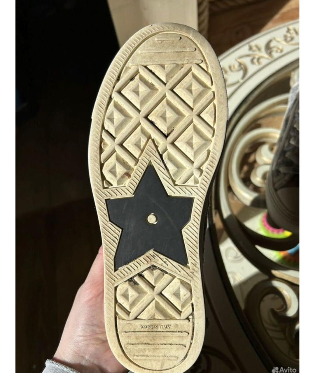 CHRISTIAN DIOR Белые текстильные кеды, фото 6