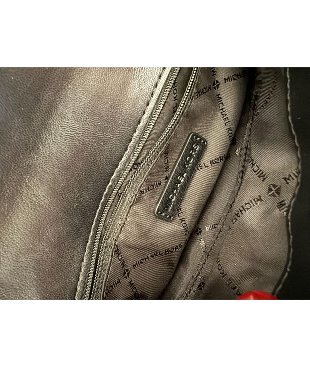 MICHAEL KORS Черная сумка через плечо, фото 7