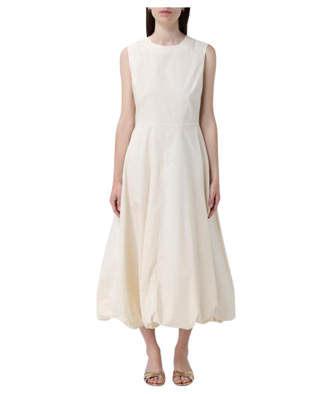 MEIMEIJ Бежевое хлопковое платье, фото 1