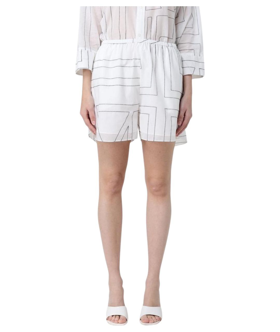 MEIMEIJ Белые хлопковые шорты, фото 1