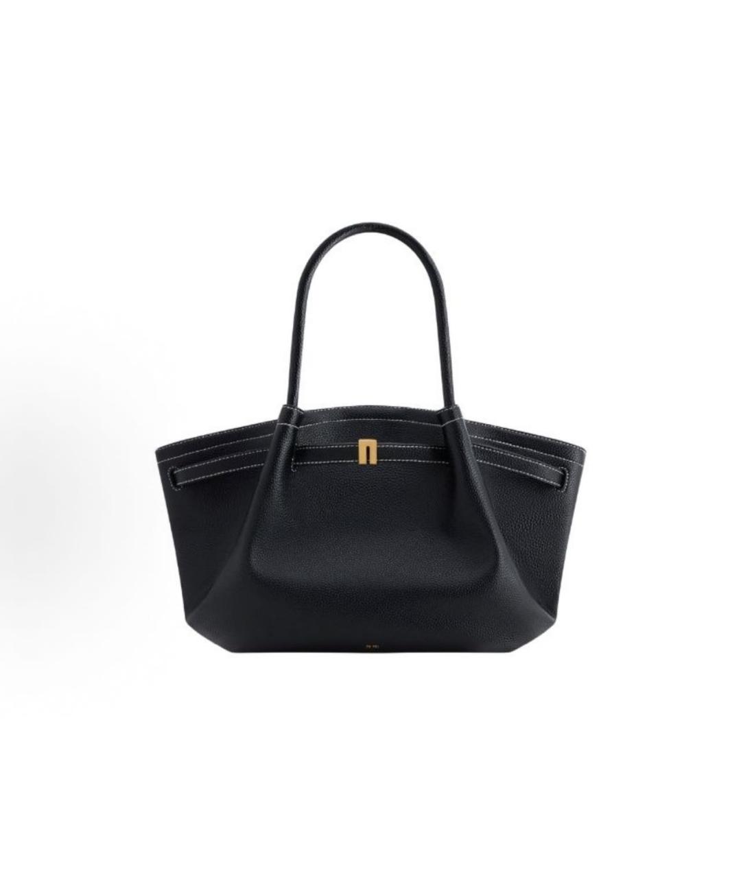 JW PEI Черная кожаная сумка тоут, фото 2