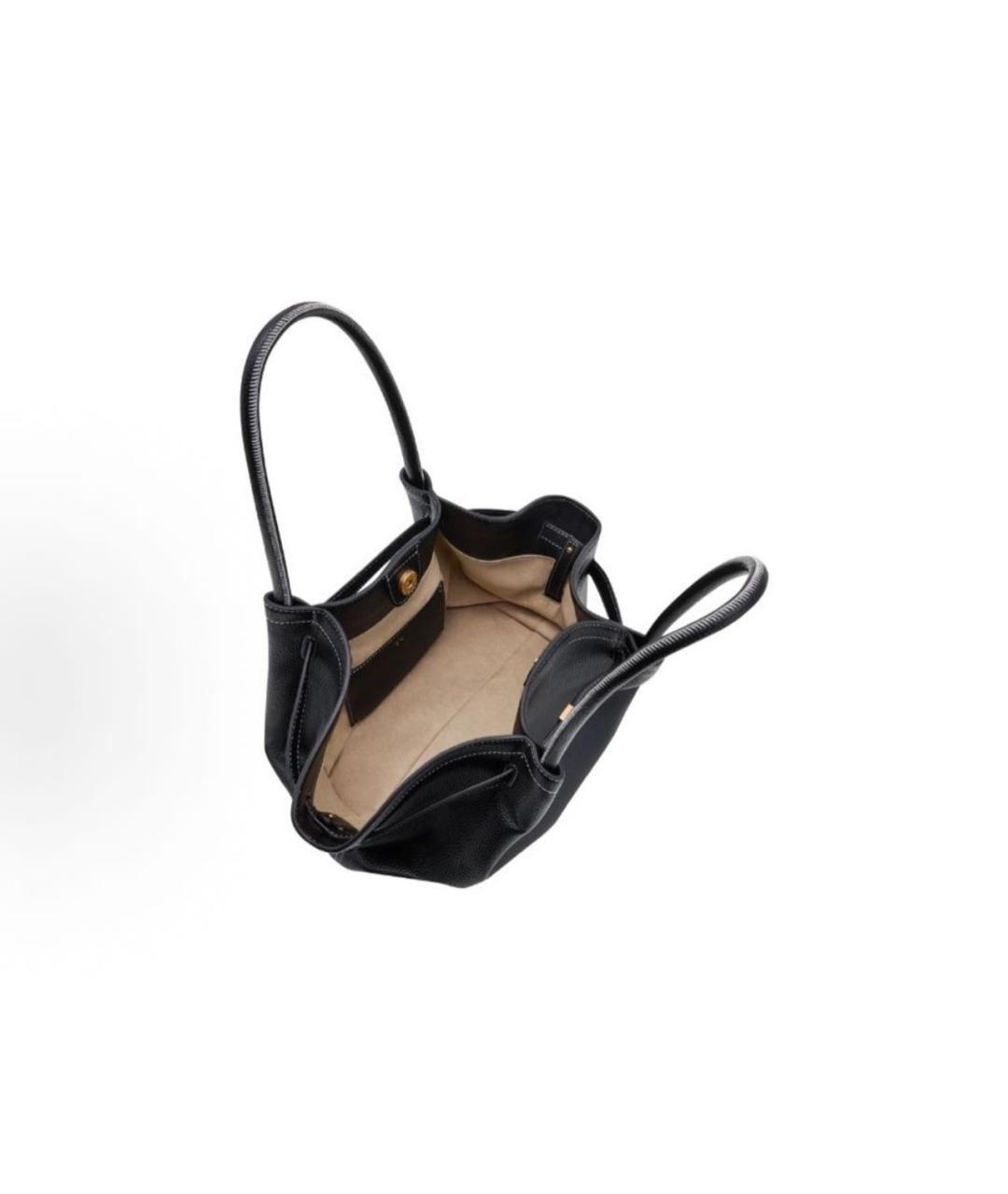 JW PEI Черная кожаная сумка тоут, фото 5