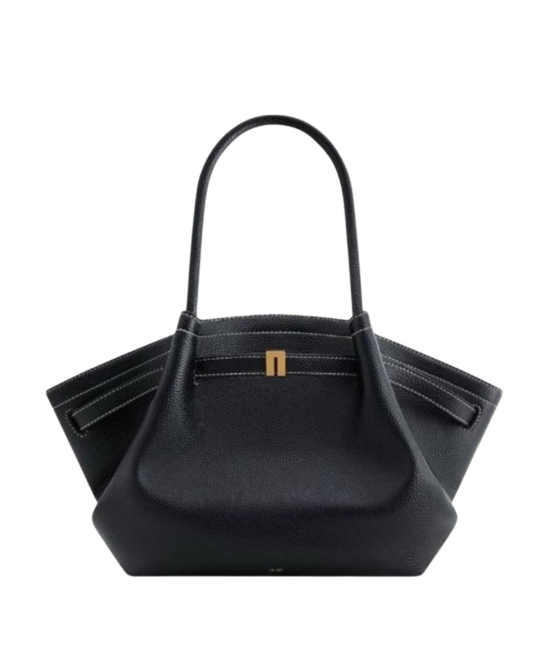 JW PEI Черная кожаная сумка тоут, фото 1