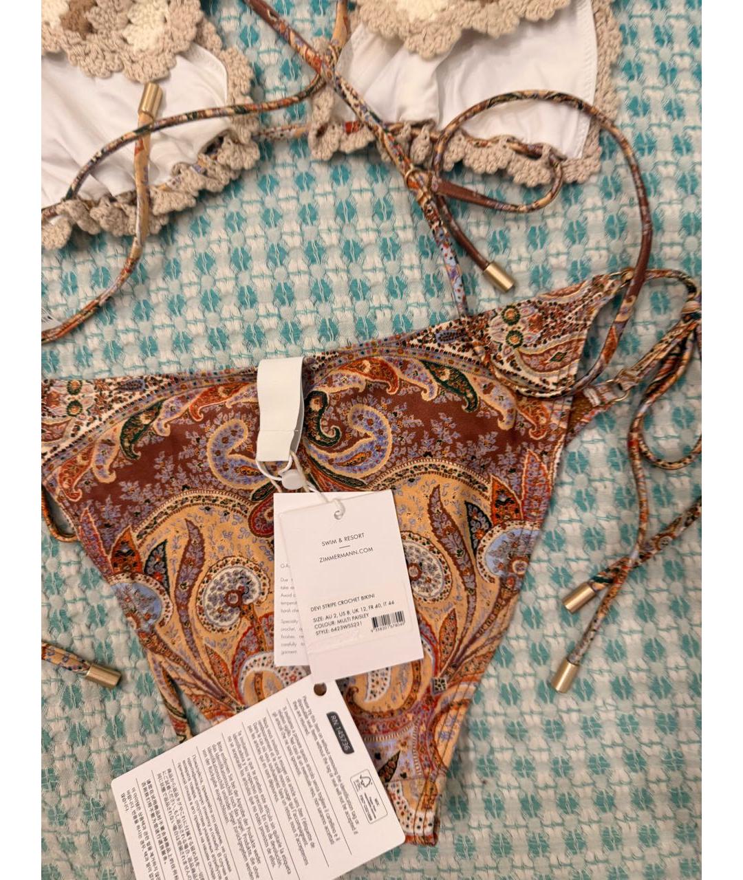 ZIMMERMANN Мульти полиамидовый купальник, фото 5