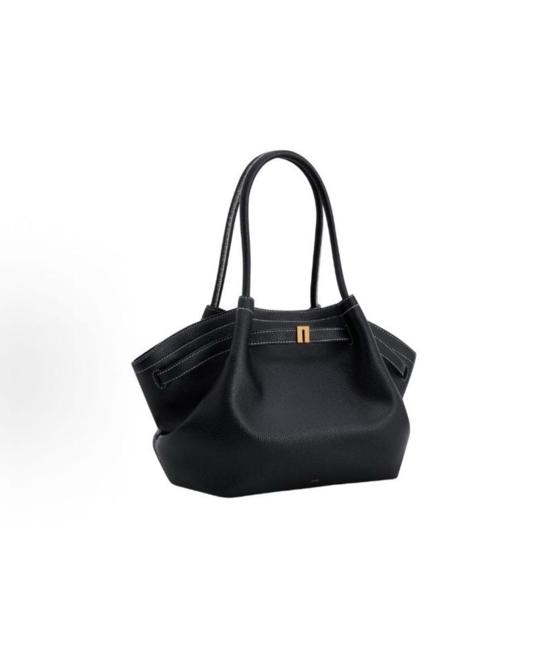 JW PEI Черная кожаная сумка тоут, фото 4