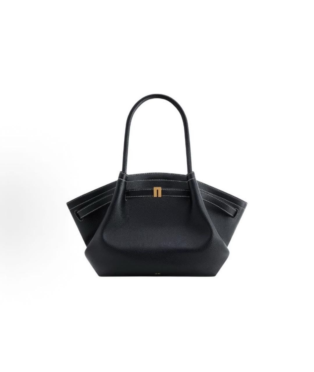 JW PEI Черная кожаная сумка тоут, фото 6