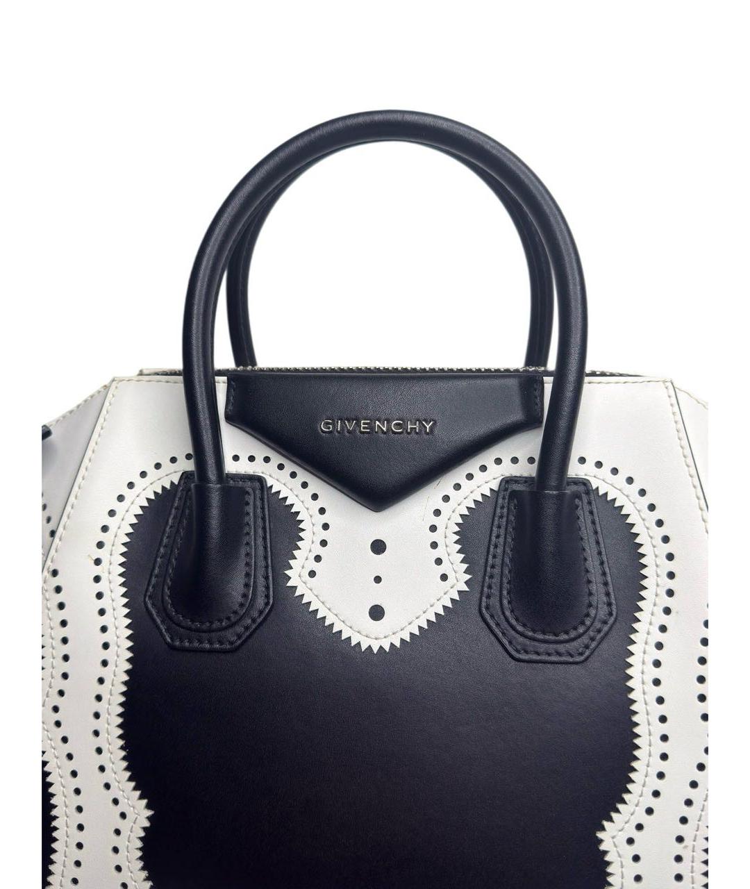 GIVENCHY Белая кожаная сумка через плечо, фото 2