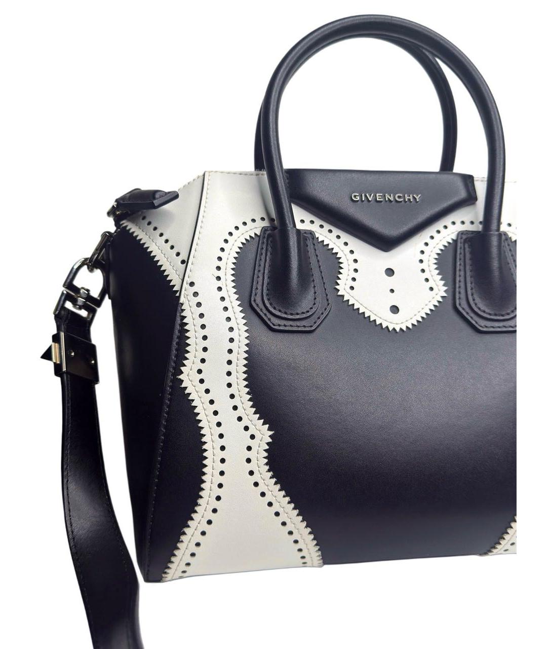 GIVENCHY Белая кожаная сумка через плечо, фото 4