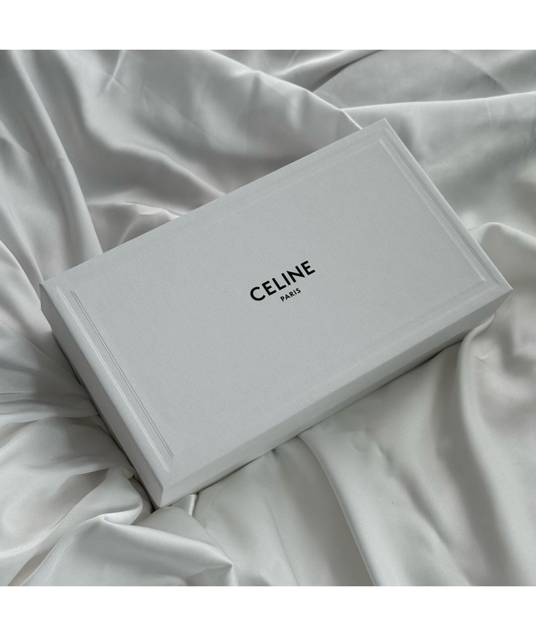 CELINE Черные пластиковые солнцезащитные очки, фото 5