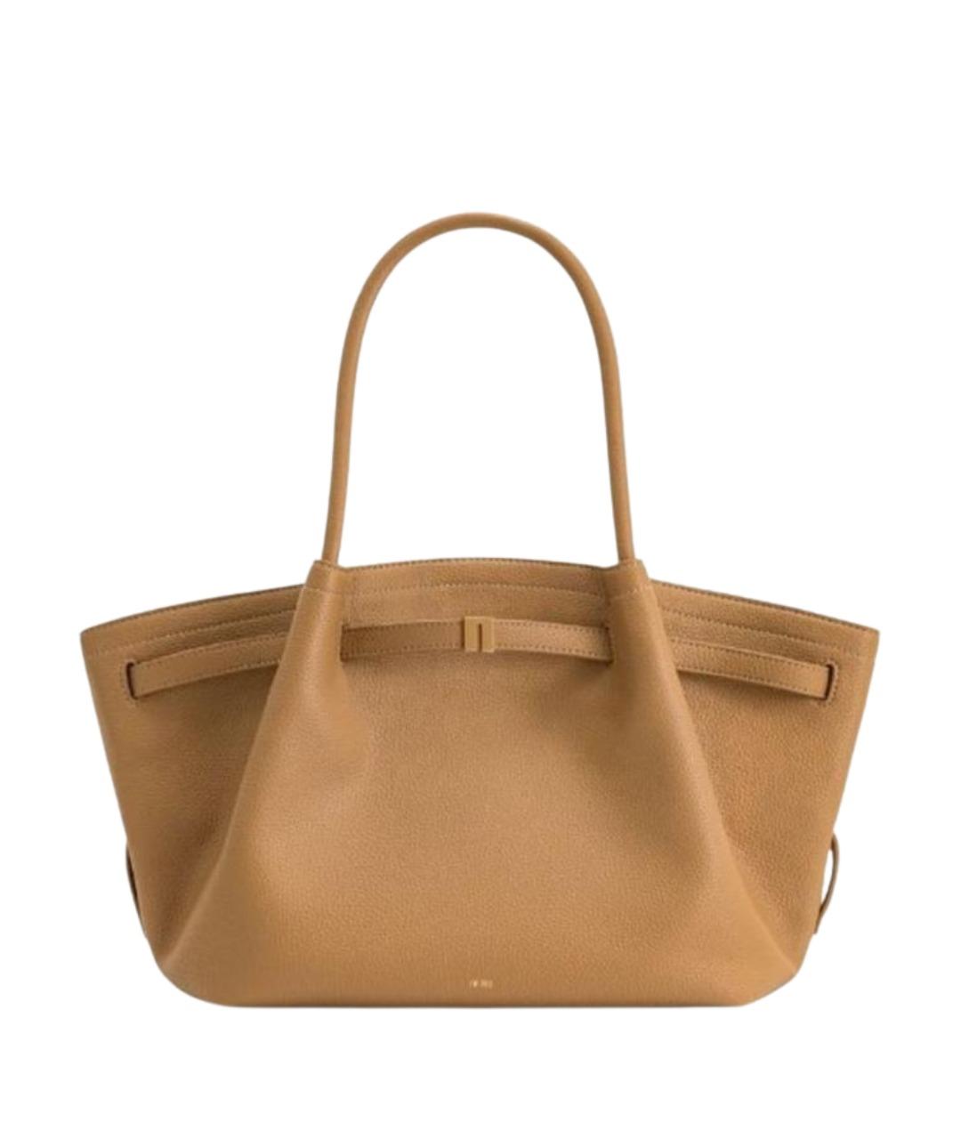 JW PEI Бежевая кожаная сумка тоут, фото 1