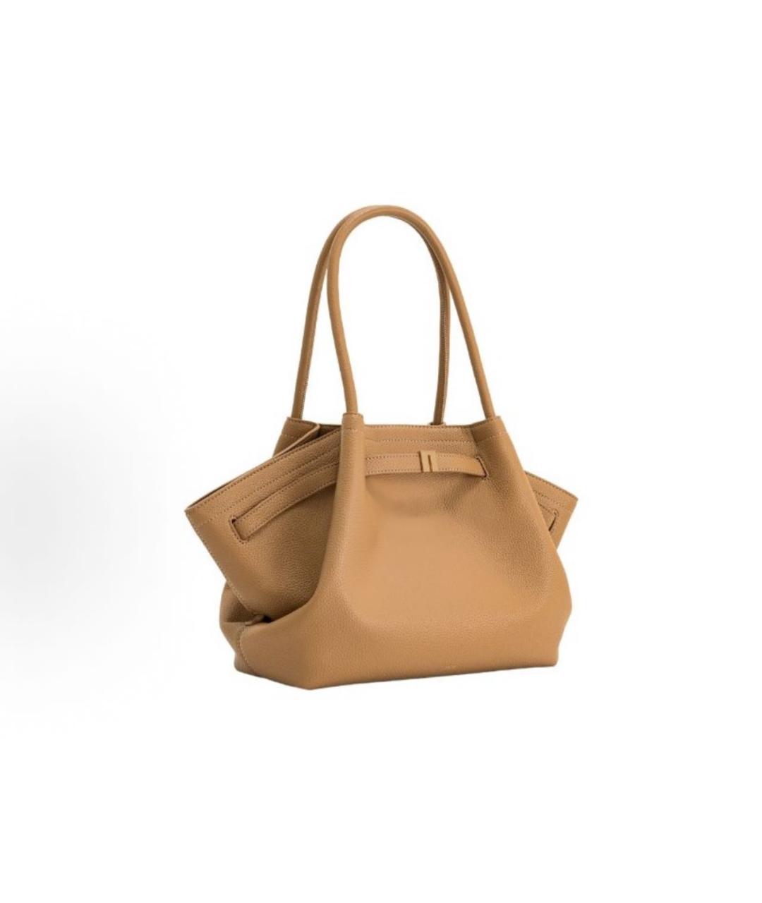 JW PEI Бежевая кожаная сумка тоут, фото 4