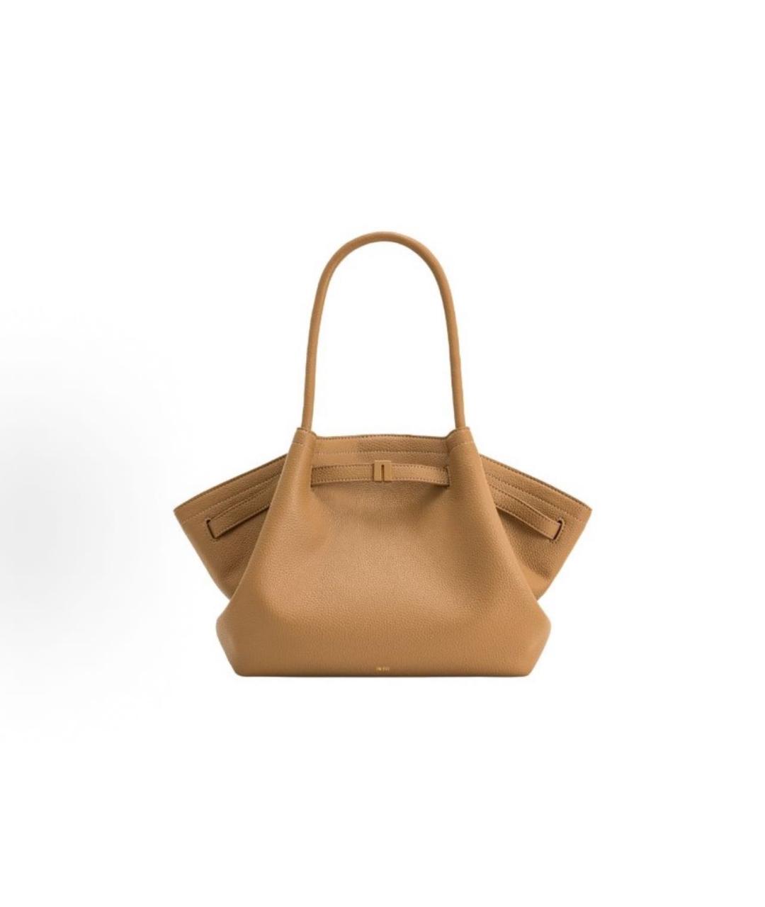 JW PEI Бежевая кожаная сумка тоут, фото 2
