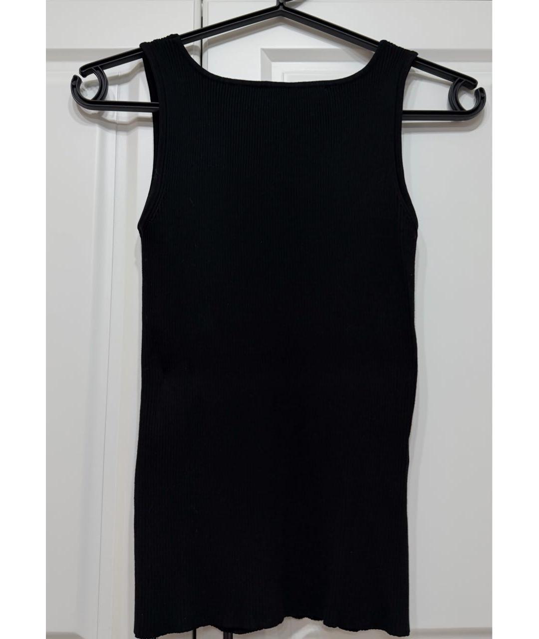 MIU MIU Черная футболка, фото 2