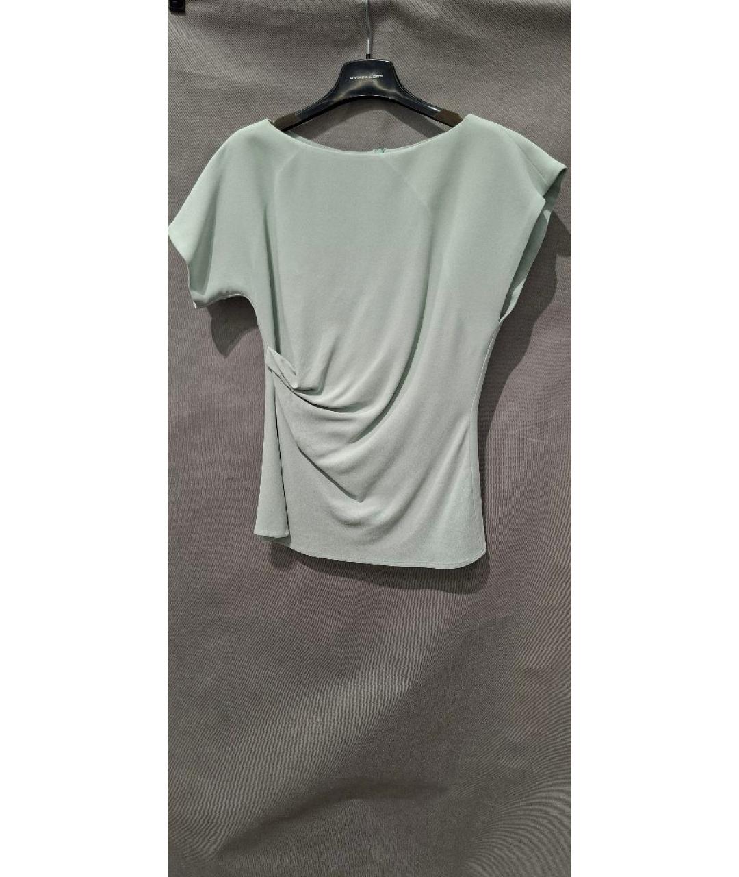 LIVIANA CONTI Салатовый вискозный костюм с брюками, фото 8