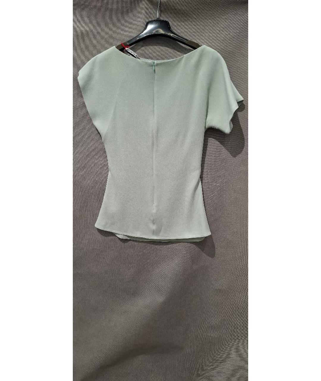 LIVIANA CONTI Салатовый вискозный костюм с брюками, фото 6