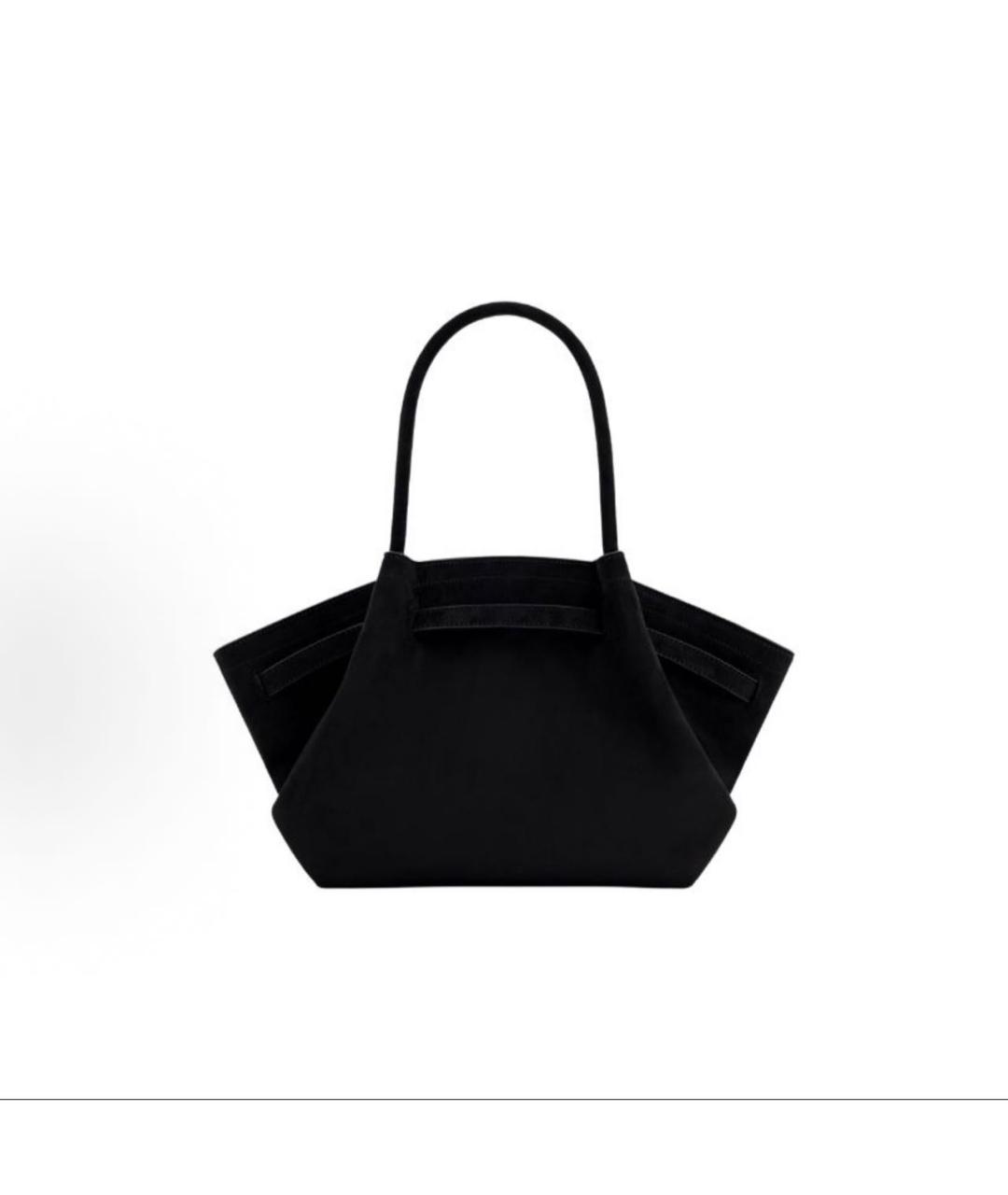 JW PEI Черная замшевая сумка тоут, фото 4