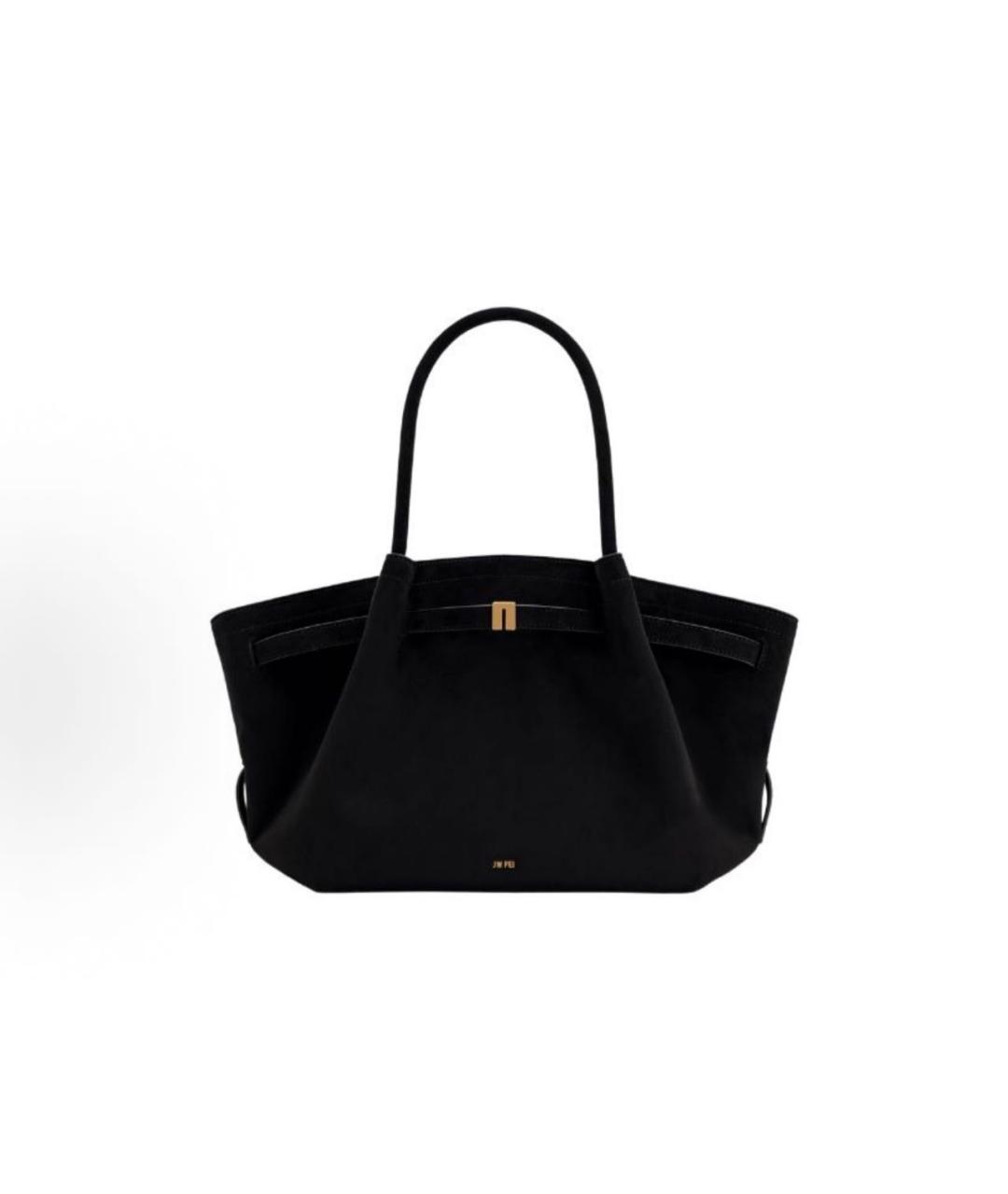 JW PEI Черная замшевая сумка тоут, фото 2