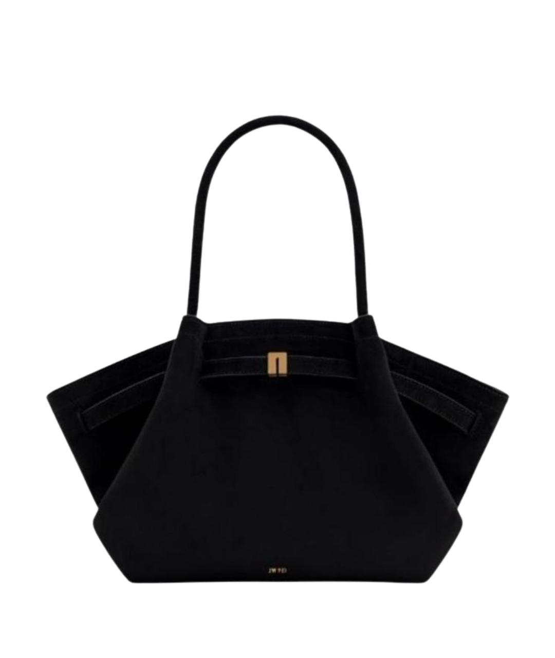 JW PEI Черная замшевая сумка тоут, фото 1