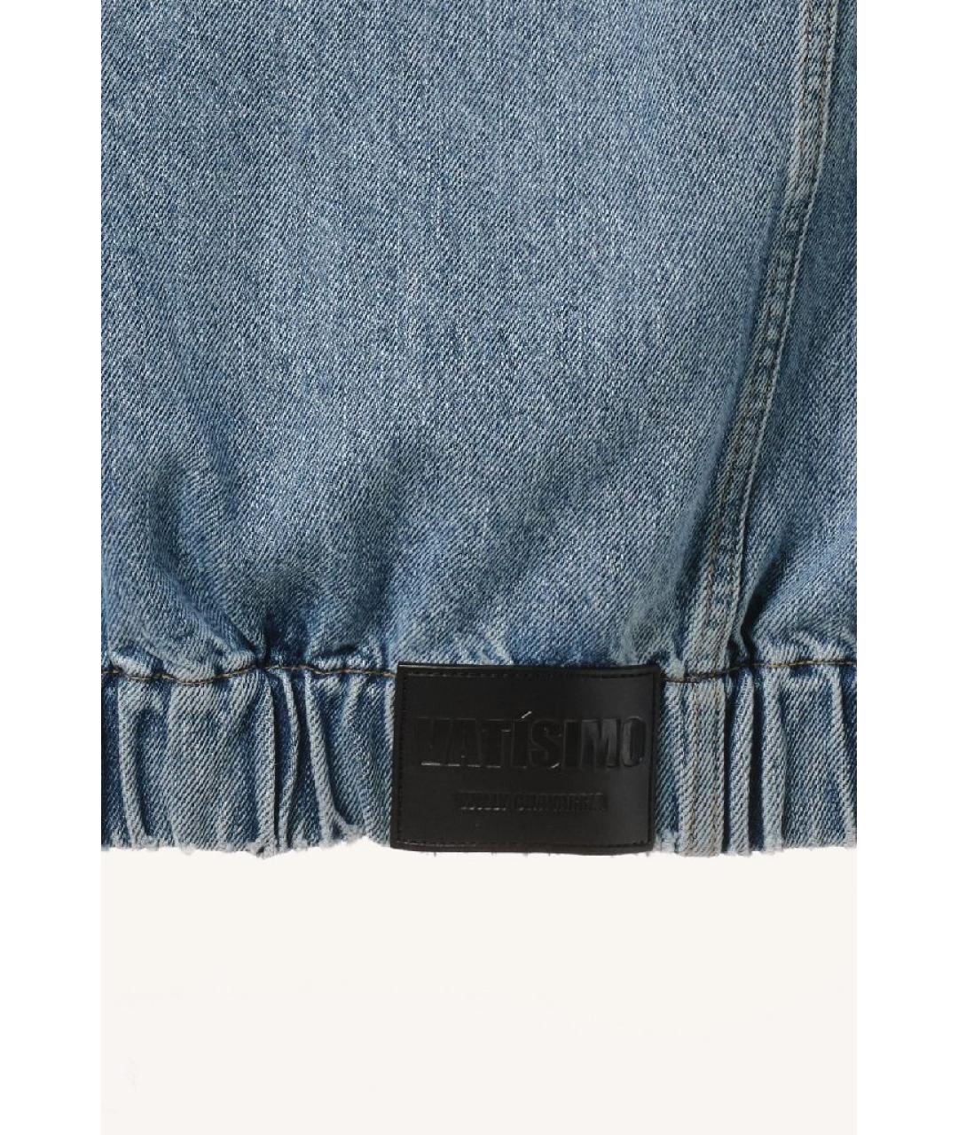 WILLY CHAVARRIA Голубая деним куртка, фото 4