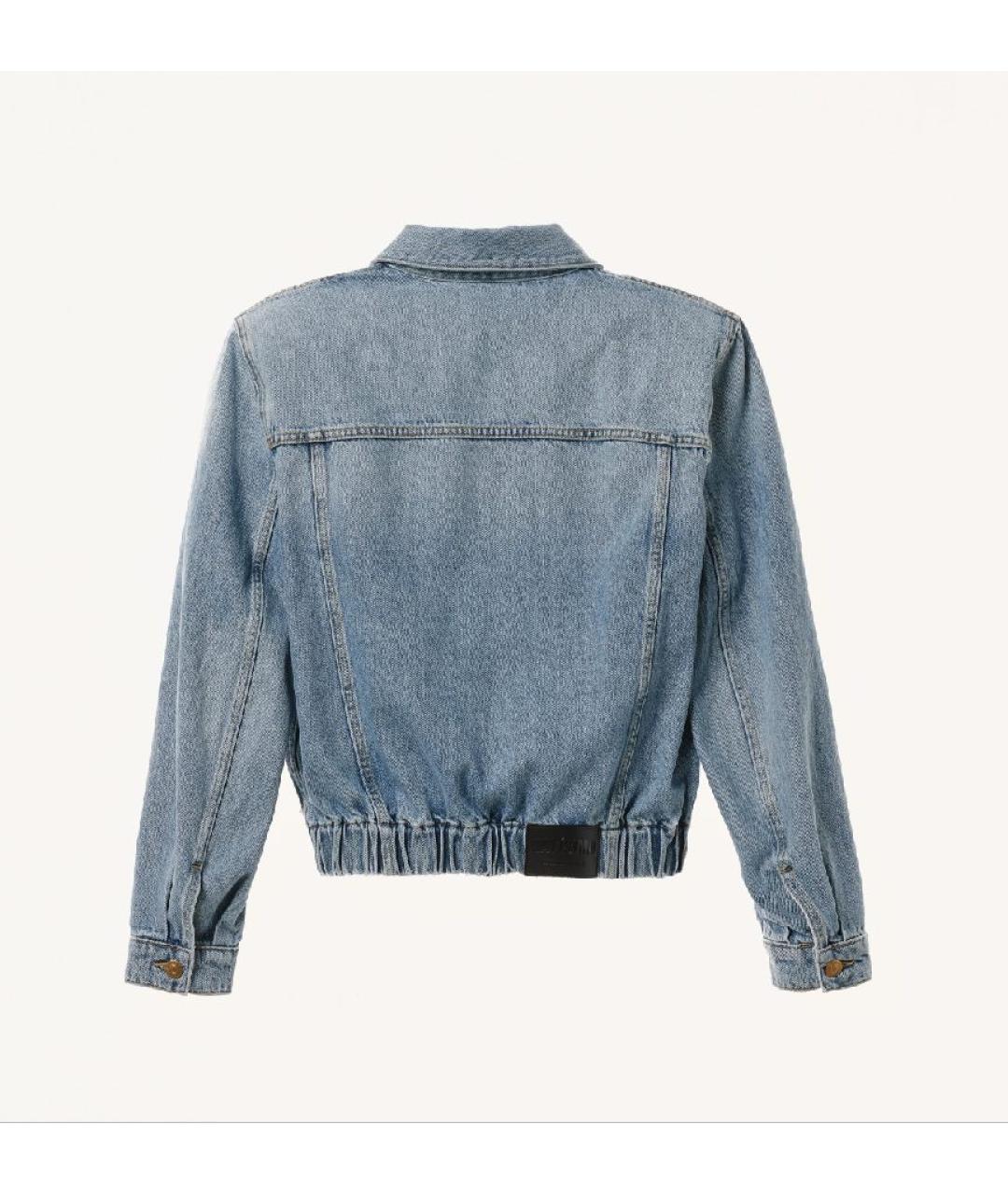 WILLY CHAVARRIA Голубая деним куртка, фото 3